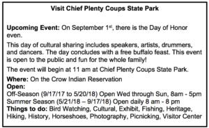 Chief Plenty Coups State Park